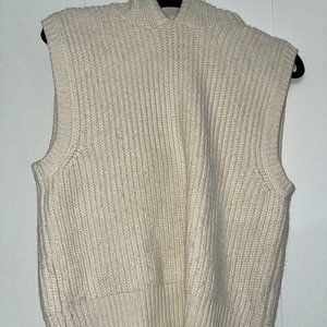 Zara Crochet Vest with a Hood